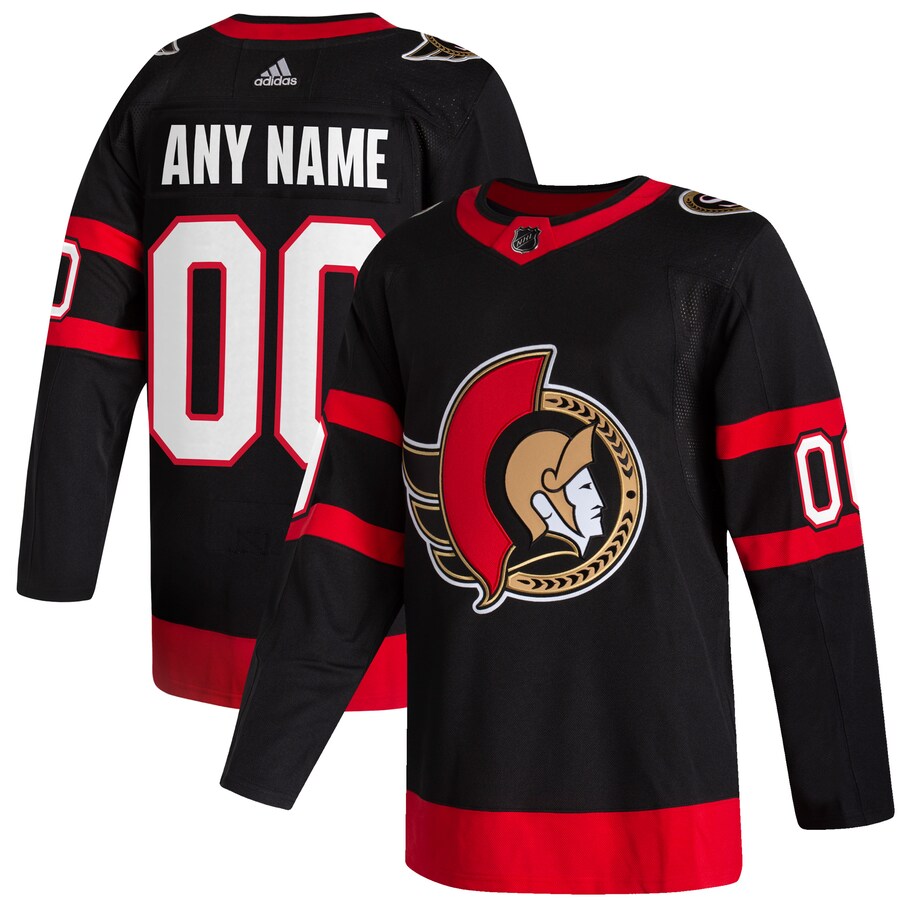 Ottawa Senators Custom Letter and Number Kits for Home Jersey 01 Material Vinyl